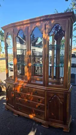 Stanley China Cabinet.  The American Craftsman Collection