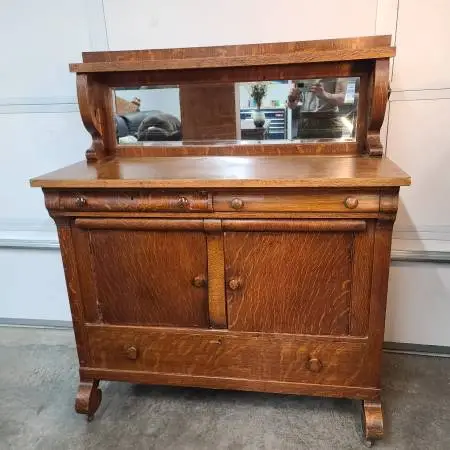 Antique Tiger Oak Dresser