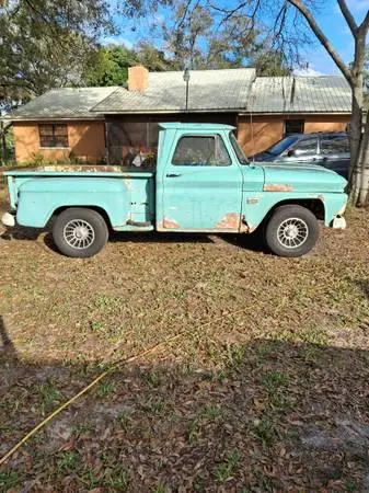 1966 c-10 steep  side short bed truc
