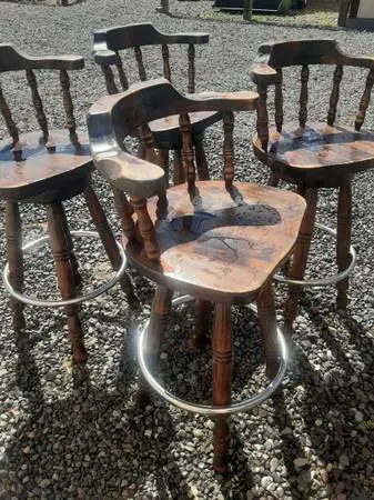 BAR STOOLS -- TAKE THEM ALL FOR $ 40 CASH TO DAY IN MONTROSE --