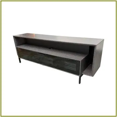 New Bdi Cavo Model 8167 Graphite Home Theater Cabinet