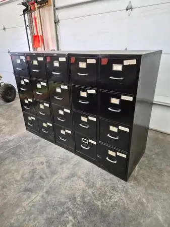 Four Drawer Black File Cabinets ***DELIVERY AVAILABLE***