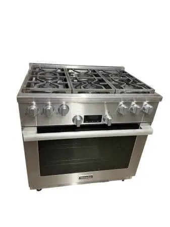 Miele 36 All Natural Gas Stainless Steel Range