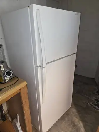 White refrigerator