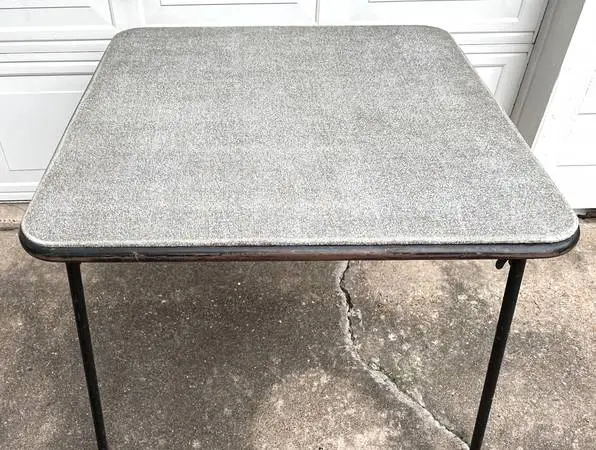 table, play games or cards food serving corner table foldable