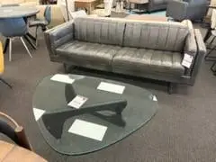 BALDWIN LEATHER SOFA
