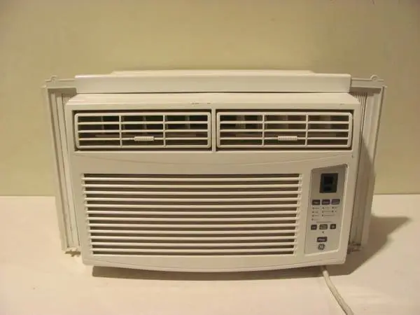 GE 6150 BTU window room air conditioner AC with SIDE FINS