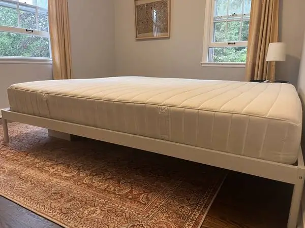 IKEA Vevelstad King Bed Frame + Free Mattress