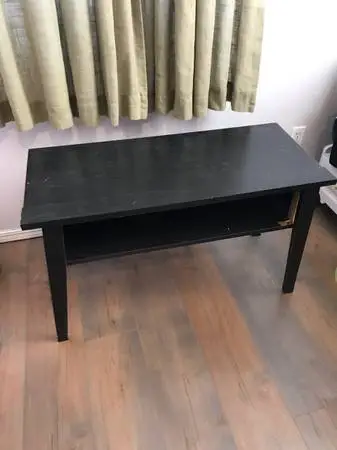 Black Low Height Table