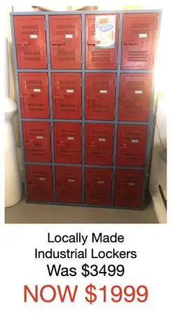 Commercial Locker Set, and other great stuff on SALE!!!!