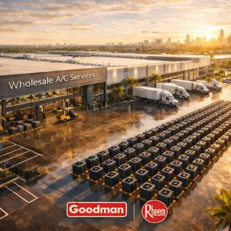 New Goodman & Rheem Central Air Conditioners – Free Delivery In South