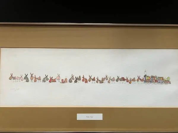 William Eagan Original Watercolor Matted and Framed