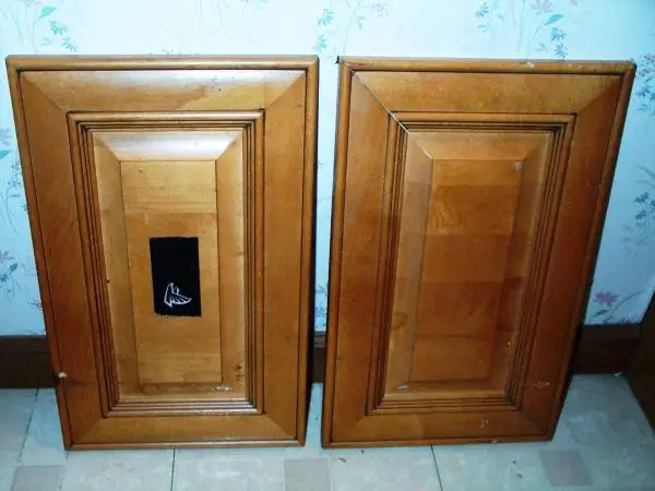 CABINET DOORS Wood Storage Kitchen Bathroom Laundry Shop Room Cabinets