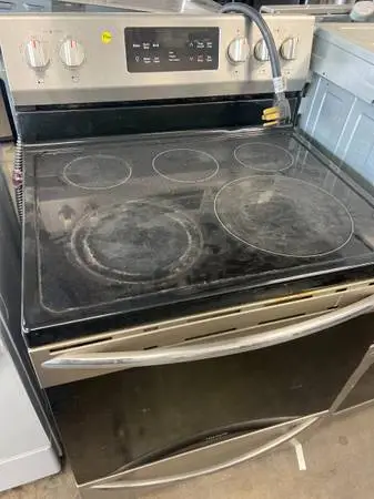 Frigidaire stainless steel glasstop stove
