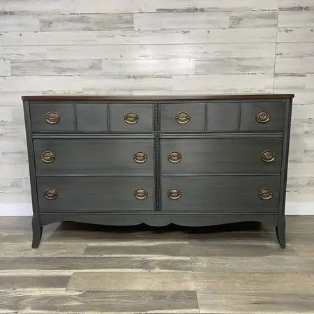 Refinished Buffet Dresser Gray *delivery available*