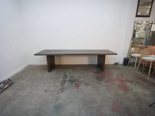 Restoration Hardware Reclaimed Oak Plank Dining Table $1,999.00 120 W