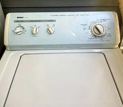 KENMORE WASHING MACHINE WHITE