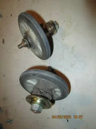 WHIRLPOOL DRYER WED 5840SWO/SGO Rear Drum Rollers, shafts, support use