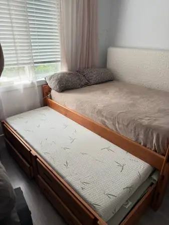 Queen bed frame