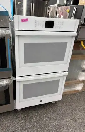 White Double Wall Oven Used