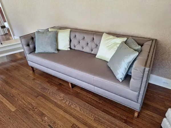 Modern Looking Hollywood Regency Sofa