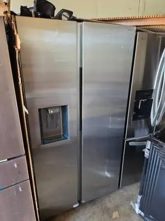 Samsung New stainless steel side by side refrigerator