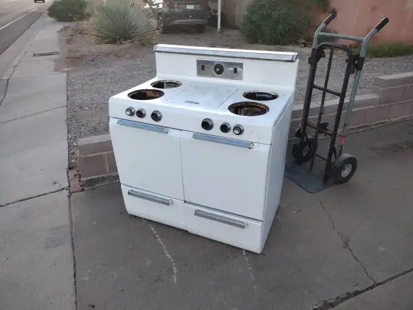antique stove