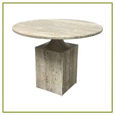 New Vincent Dupont-rougier For Christophe Delcourt Ouk Travertine Side