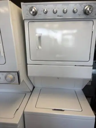 27 Wide Whirlpool Stackable Washer & Dryer