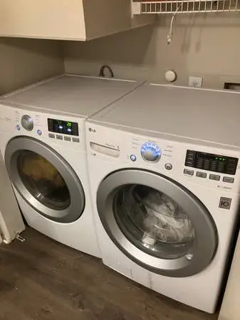 LG Front-Load Washer & Electric Dryer Set – $300 OBO