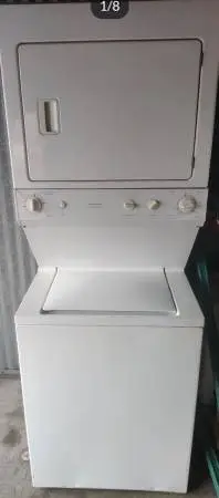 Stackable Washer and Gas Dryer