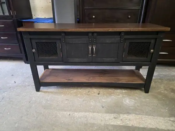 Pueblo Rustic Farmhouse Style Sofa Table