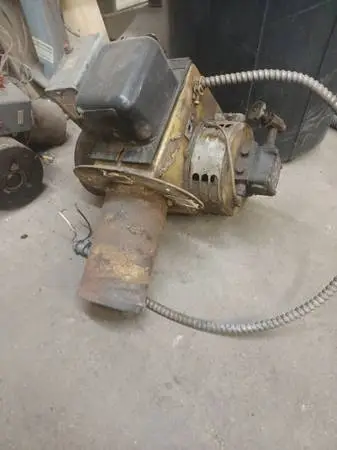 Used oil burner guns for parts