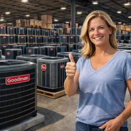 New Goodman & Rheem Central Air Conditioners – Free Delivery In South