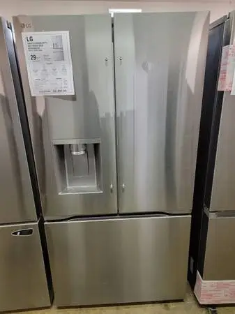 LG 36 in Counter Depth MAX 23.7 Cu Ft French Door Smart Refrigerator with Zero C