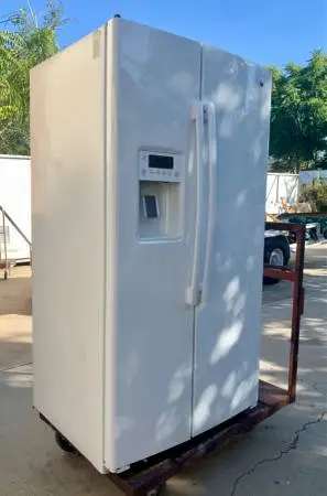 GE Refrigerator with External Ice & Water Dispenser Working!!!