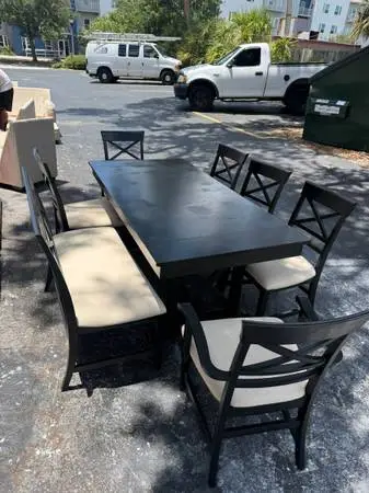 8 Person Table Set Delivery 🚚