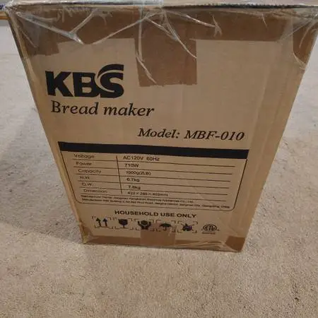 KBS Bread Maker