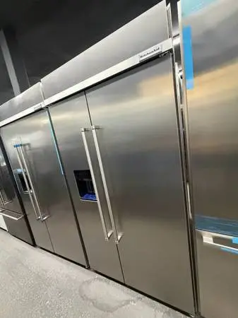 Stainless steel Side x Side Refrigerator Built-In