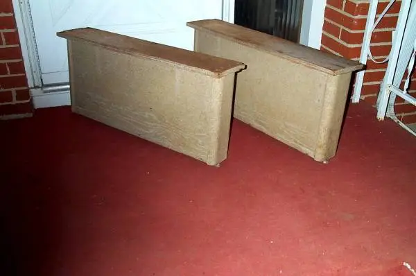 VINTAGE LOW cocktail coffee TABLE LEGS Antique Furniture Part MCM Wood