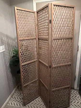 Wooden Foldable Room Divider