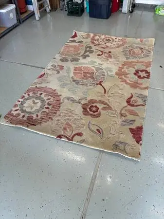 5x8 Area Rug, Lightly Used.  FREE