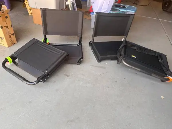 Stadium Chairs x 4 - excellent condition