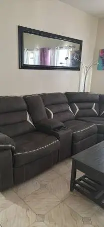 Sectional recliner