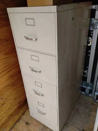 4 Drawer Legal Size File Cabinet