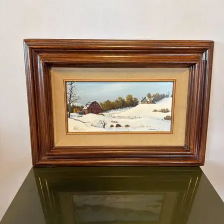 Origninal Framed Art By Robert McFarren- 10.5X14.5