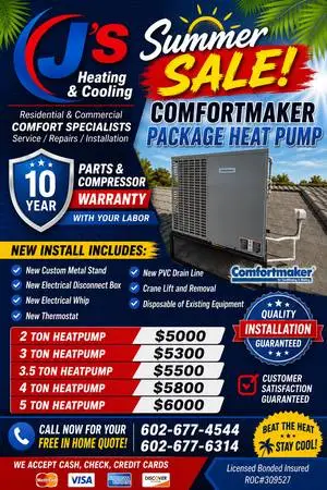 ☀️HUGE SAVINGS ON ANY NEW 2-3-4-5 TON HEAT PUMP FULLY INSTALLED☀️