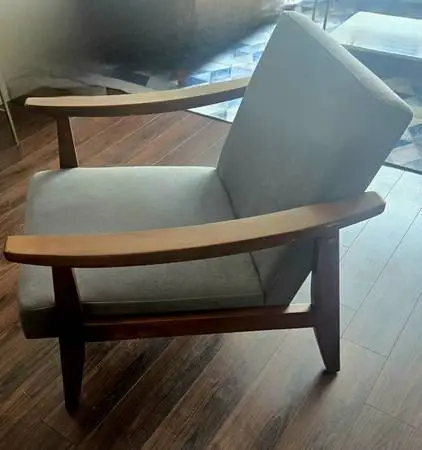 Target Grungis Accent Chair, Gray Velvet