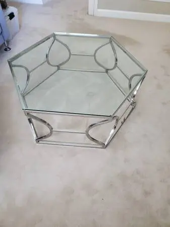 Glass Coffee Table for Living/Family room