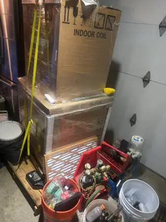 Central air- 4-ton -410-A refridgerant installed $5,000